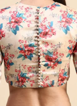 Beige Cotton Silk Digital Printed Blouse Festive Wear 13 Beige Cotton Silk Digital Printed Blouse Festive Wear -Mahra Clothing Shop Beige Cotton Silk Digital Printed Blouse BLBS02303835 rrc2