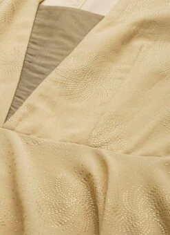 Beige Georgette Foil Printed Dress After Six Wear -Mahra Clothing Shop Beige Georgette Foil Printed Dress DRBS02209651 rrc1