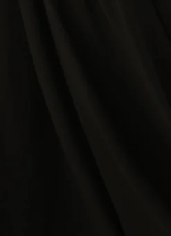 Black Embroidered Jumpsuit With Detachable Sleeve Festive Wear Party Wear -Mahra Clothing Shop Black Embroidered Jumpsuit With Detachable Sleeve DRBS02211024 rrc4