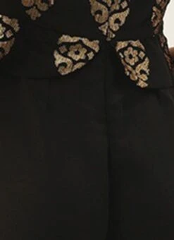 Black Georgette Sequins Jumpsuit Festive Wear -Mahra Clothing Shop Black Georgette Sequins Jumpsuit DRBS02306303 rrc4