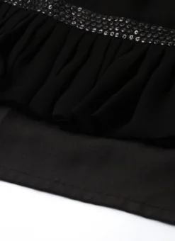 Black Georgette Top Work Wear 14 Black Georgette Top Work Wear -Mahra Clothing Shop Black Georgette Top KRBS02307699 rrc3