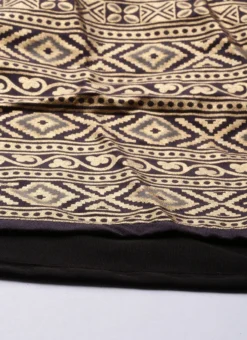 Black Printed Rayon Pleated Skirt Festive Wear -Mahra Clothing Shop Black Printed Rayon Pleated Skirt WBBS02012678 rrc2