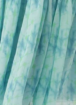 Blue Digital Print Tiered Dress Festive Wear -Mahra Clothing Shop Blue Digital Print Tiered Dress DRBS02303916 rrc4