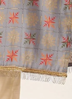 Teen Girls Blue Foil Printed Kurta N Straight Pant Set Festive Wear -Mahra Clothing Shop Blue Foil Printed Kurta N Straight Pant Set KSBS02111149 rrc4 1