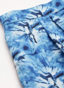 Bottom From Blue Muslin Co Ords Set After Six Wear -Mahra Clothing Shop Blue Muslin Co ords Set IWBS02209633 rrc3