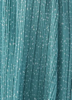 Blue N White Printed Pleated Georgette Jumpsuit Festive Wear After Six Wear -Mahra Clothing Shop Blue N White Printed Pleated Georgette Jumpsuit DRBS02211146 rrc4