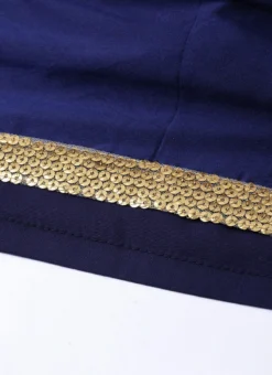 Blue Taffeta Top Festive Wear 14 Blue Taffeta Top Festive Wear -Mahra Clothing Shop Blue Taffeta Top KRBS02307703 rrc3