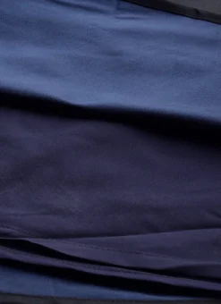 Blue Velvet Embroidered Off Shoulder Dress Festive Wear Party Wear -Mahra Clothing Shop Blue Velvet Embroidered Off Shoulder Dress DRBS02211083 rrc4