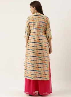 Ethnovog Jacket Style Gown Party Wear -Mahra Clothing Shop Bollywood Vogue Custom made Jacket style Gown IWBV01905193 b