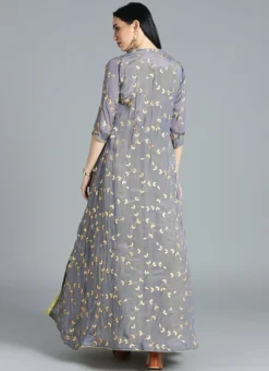 Ethnovog Crop Top N Skirt Party Wear -Mahra Clothing Shop Bollywood Vogue Customised Crop Top N Skirt IWBV01904098 b