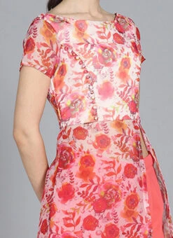 Ethnovog Digital Printed Palazzo Set After Six Wear