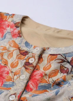 Ethnovog Printed Narrow Straight Pant Suit Work Wear -Mahra Clothing Shop Bollywood Vogue Printed Narrow Straight Pant Suit IWBV01906159 rrc3