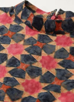 Collar Neck Multicoloured Straight Pant Kurta Set After Six Wear -Mahra Clothing Shop Collar Neck Multicoloured Straight Pant Kurta Set KSBS02001398 rrc1