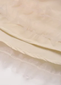 Teen Girls Cream N Wine Muslin Sequins Embroidered Gown Festive Wear -Mahra Clothing Shop Cream N Dark Wine Muslin Sequins Embroidered Gown IWBS02210986 rrc3