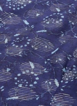 Dark Blue And Off White Kurta Gharara Set After Six Wear -Mahra Clothing Shop Dark Blue And Off White Kurta Gharara Set KSBS02110868 rrc1 1