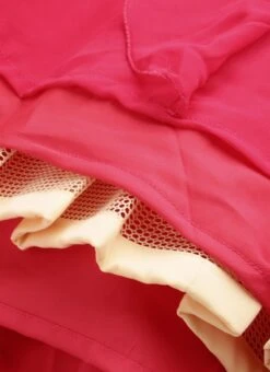 Teen Girls Dark Pink Embroidered Ruffles Style Skirt Set Wedding Wear -Mahra Clothing Shop Dark Pink Embroidered Ruffles Style Skirt Set IWBS02212550 rrc4