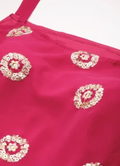 Bottom From Dark Pink Georgette Embroidered Gharara Set After Six Wear 12 Bottom From Dark Pink Georgette Embroidered Gharara Set After Six Wear -Mahra Clothing Shop Dark Pink Georgette Embroidered Gharara Set IWBS02301145 rrc1 1