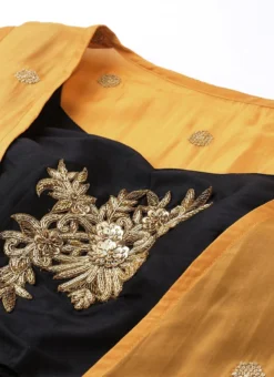 Embroidered Crop Top N Palazzo Bottom With Jacket Festive Wear -Mahra Clothing Shop Embroidered Crop Top N Palazzo Bottom With Jacket IWBS02001298 rrc1