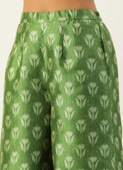 Bottom From Green Art Silk Digital Printed Co Ords Set After Six Wear -Mahra Clothing Shop Green Art Silk Digital Printed Co Ords Set IWBS02210899 rrc3 1