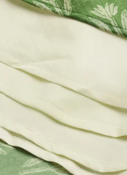 Green Art Silk Digital Printed Halter Neck Dress Festive Wear -Mahra Clothing Shop Green Art Silk Digital Printed Halter Neck Dress DRBS02210996 rrc4