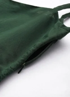 Green Art Silk Foil Organza Jacket Dress Festive Wear -Mahra Clothing Shop Green Art Silk Foil Organza Jacket Dress DRBS02302394 rrc1