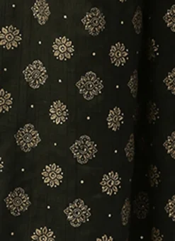 Green Art Silk Foil Print Jumpsuit Festive Wear -Mahra Clothing Shop Green Art Silk Foil Print Jumpsuit DRBS02302438 rrc4