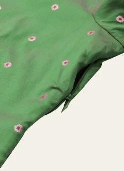 Green Brocade Kurta Festive Wear 14 Green Brocade Kurta Festive Wear -Mahra Clothing Shop Green Brocade Kurta KRBS02306312 rrc3