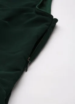 Green Cotton Embroidered Jacket Style Gown Festive Wear -Mahra Clothing Shop Green Cotton Embroidered Jacket Style Gown IWBS02301772 rrc3