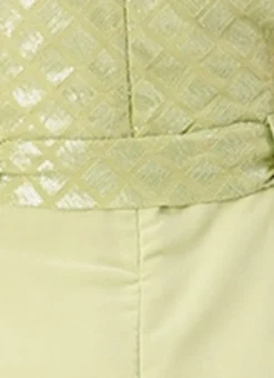 Green Embroidered Collar Neck Jumpsuit Party Wear -Mahra Clothing Shop Green Embroidered Collar Neck Jumpsuit DRBS02307730 rrc3