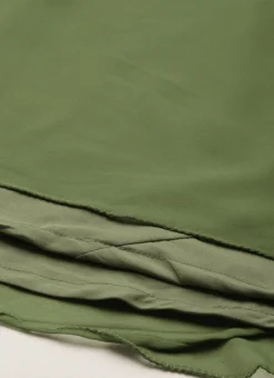 Green Embroidered Georgette Layered Gown Festive Wear Party Wear -Mahra Clothing Shop Green Embroidered Georgette Layered Gown IWBS02203612 rrc4