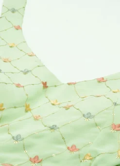 Green Embroidered Georgette Maxi Dress Festive Wear 12 Green Embroidered Georgette Maxi Dress Festive Wear -Mahra Clothing Shop Green Embroidered Georgette Maxi Dress DRBS02207318 rrc1