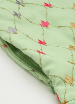 Green Georgette Embroidered Dress Party Wear -Mahra Clothing Shop Green Georgette Embroidered Dress DRBS02209667 rrc3