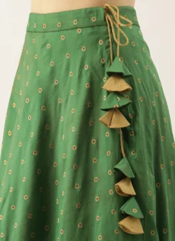 Green N Brown Sequins Lehenga Set Festive Wear -Mahra Clothing Shop Green N Brown Sequins Lehenga Set GHBS02104292 rrc3