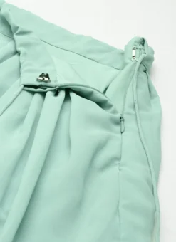 Skirt From Green N Light Blue Net Embroidered Lehenga After Six Wear -Mahra Clothing Shop Green N Light Blue Net Embroidered Lehenga GHBS02211119 rrc2