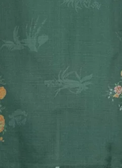 Green Organza Printed Kurta Work Wear 15 Green Organza Printed Kurta Work Wear -Mahra Clothing Shop Green Organza Printed Kurta KRBS02307724 rrc4