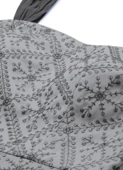 Grey Georgette Embroidered Strap Gown Festive Wear -Mahra Clothing Shop Grey Georgette Embroidered Strap Gown IWBS02205933 rrc1