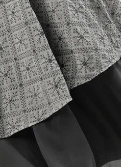 Grey Georgette Embroidered Strap Gown Festive Wear -Mahra Clothing Shop Grey Georgette Embroidered Strap Gown IWBS02205933 rrc4