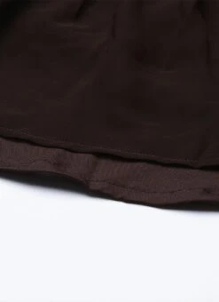 Grey Modal N Brown Geogette Gathers Dress Party Wear -Mahra Clothing Shop Grey Modal N Brown Geogette Gathers Dress DRBS02105358 rrc2