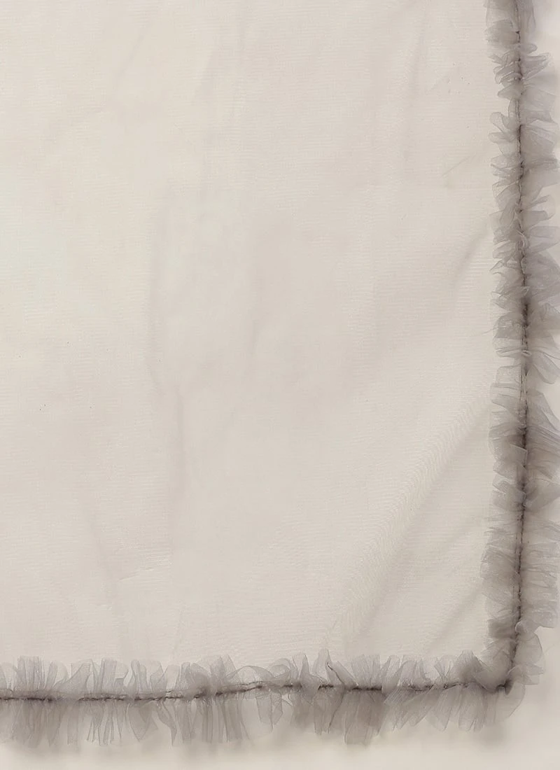 Grey N Black Embroidered Lehenga Set After Six Wear 7 Grey N Black Embroidered Lehenga Set After Six Wear - Image 7