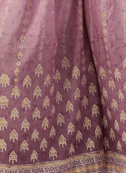 Bottom From Mauve Art Silk Digital Printed Co Ords Set After Six Wear -Mahra Clothing Shop Mauve Art Silk Digital Printed Co Ords Set IWBS02301067 rrc4
