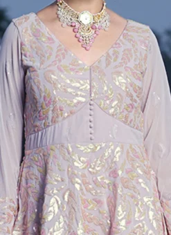 Teen Girls Mauve Embroidered Georgette Anarkali Suit Wedding Wear 12 Teen Girls Mauve Embroidered Georgette Anarkali Suit Wedding Wear -Mahra Clothing Shop Mauve Embroidered Georgette Anarkali Suit SLBS02308915 rrc1