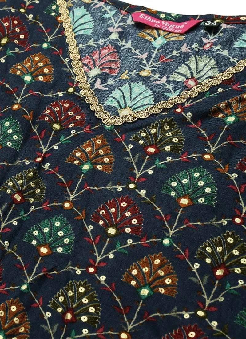 Mauve N Off White Cotton Kurta Set Festive Wear After Six Wear 5 Mauve N Off White Cotton Kurta Set Festive Wear After Six Wear - Image 5