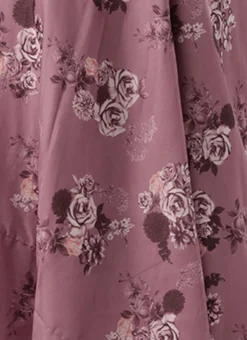 Mauve Organza Digital Printed Cowl Style Dress After Six Wear -Mahra Clothing Shop Mauve Organza Digital Printed Cowl Style Dress DRBS02210000 rrc4