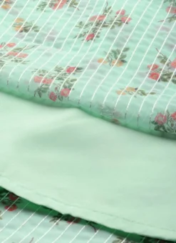 Mint Green Georgette Digital Printed Dress After Six Wear Party Wear -Mahra Clothing Shop Mint Green Georgette Digital Printed Dress DRBS02210920 rrc4