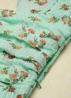 Mint Green Georgette Digital Printed Dress Festive Wear After Six Wear -Mahra Clothing Shop Mint Green Georgette Digital Printed Dress DRBS02211307 rrc3 1