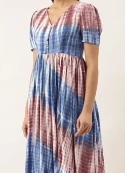 Multi Colour Modal Woven Dress After Six Wear