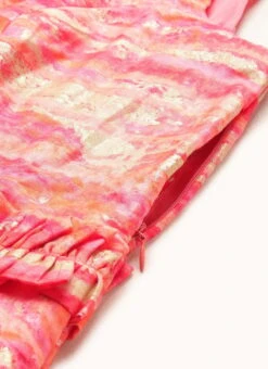 Multicolored Art Silk Round Neck Dress After Six Wear 14 Multicolored Art Silk Round Neck Dress After Six Wear -Mahra Clothing Shop Multicolored Art Silk Round Neck Dress DRBS02106489 rrc3