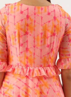 Multicolored Digital Print Georgette Gown Festive Wear -Mahra Clothing Shop Multicolored Digital Print Georgette Gown DRBS02206241 rrc2