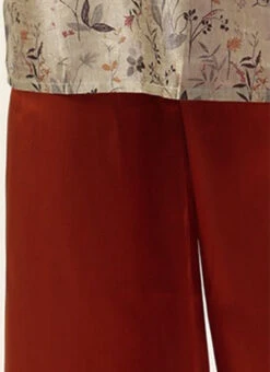 Multicolored Digital Print Palazzo Suit Party Wear -Mahra Clothing Shop Multicolored Digital Print Palazzo Suit KSBS02201298 rrc4