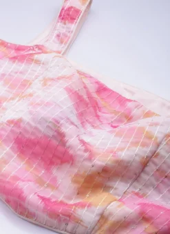 Bottom From Multicolored Georgette Co Ords Set After Six Wear -Mahra Clothing Shop Multicolored Georgette Co Ords Set IWBS02302393 rrc1 1